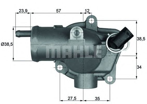 termostat,lichid racire MERCEDES-BENZ 87C OM611/612