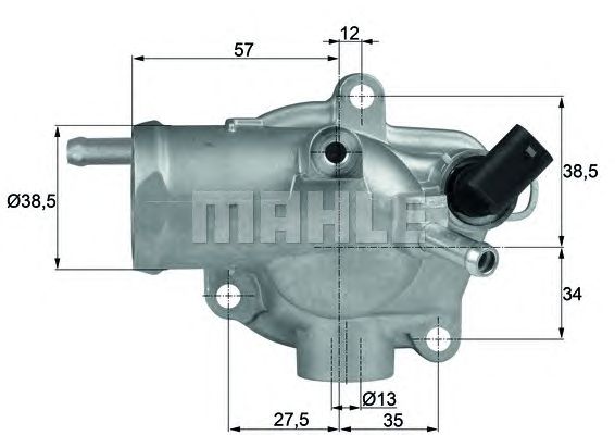 termostat,lichid racire MERCEDES-BENZ 92C W203/210