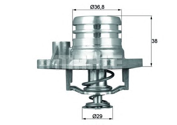 termostat,lichid racire OPEL 92C AGILA