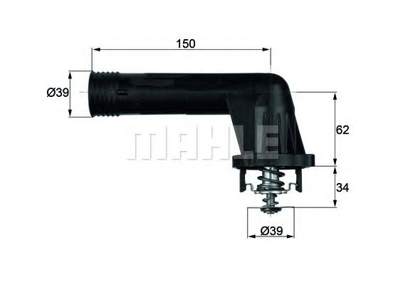 termostat,lichid racire BMW 95C M43 E34/36