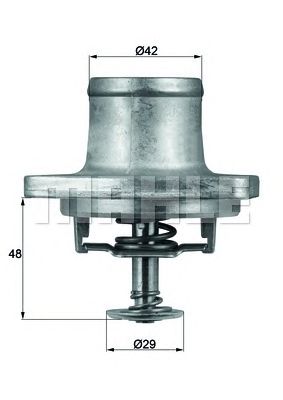 termostat,lichid racire MERCEDES-BENZ 80C W124/W140