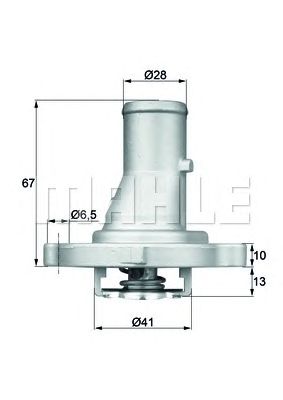 termostat,lichid racire FIAT 87C 1,1/1.2 PALIO