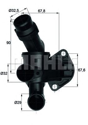 termostat,lichid racire VW 87C 2,0TFSI