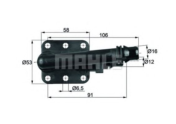 termostat,racire ulei BMW 82C 5/7 E60/94/65/66 01-