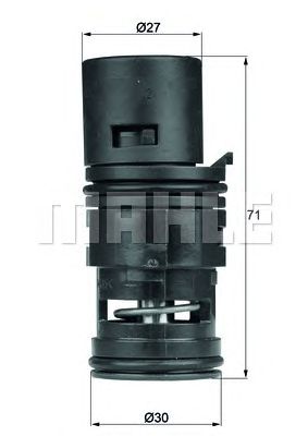 termostat,racire ulei BMW 75C X3