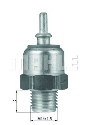 Comutator temperatura, ventilator radiator