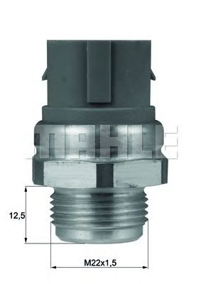 Comutator temperatura, ventilator radiator