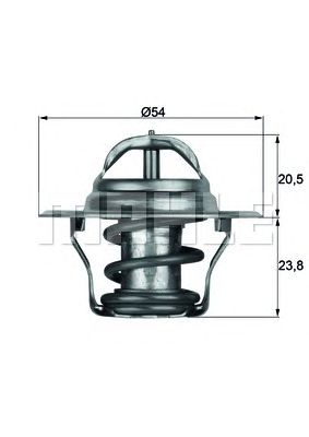 termostat,lichid racire OPEL 92C RENAULT