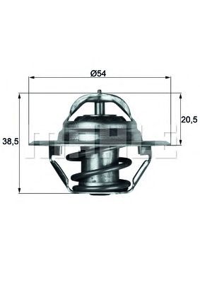 termostat,lichid racire JEEP 83C CHEROKEE 2,5/4,0 WRANGLER