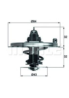 termostat,lichid racire BMW 85C E32/E34/E38