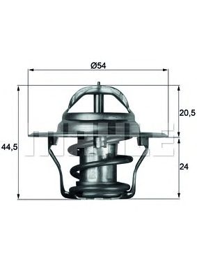 termostat,lichid racire FORD 92C