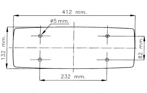 Dispersor, lampa spate