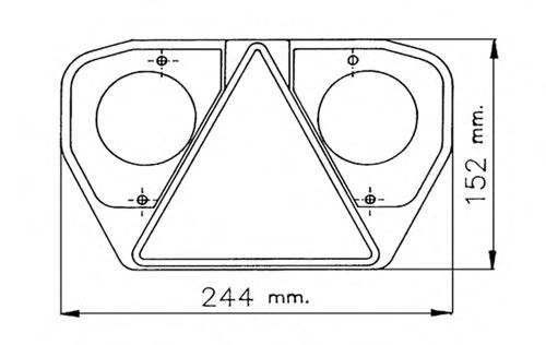 Lampa spate