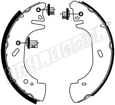 Set saboti frana