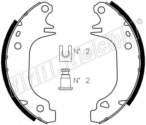 Set saboti frana