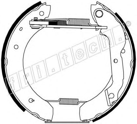 Set saboti frana