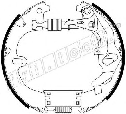 Set saboti frana