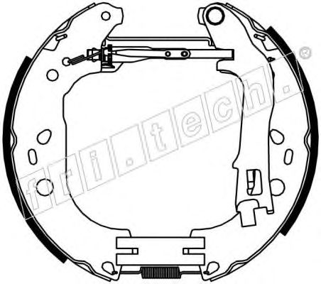 Set saboti frana