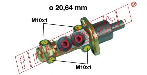 Pompa centrala, frana