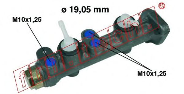 Pompa centrala, frana