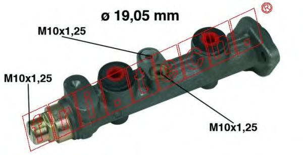 Pompa centrala, frana