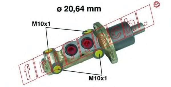 Pompa centrala, frana