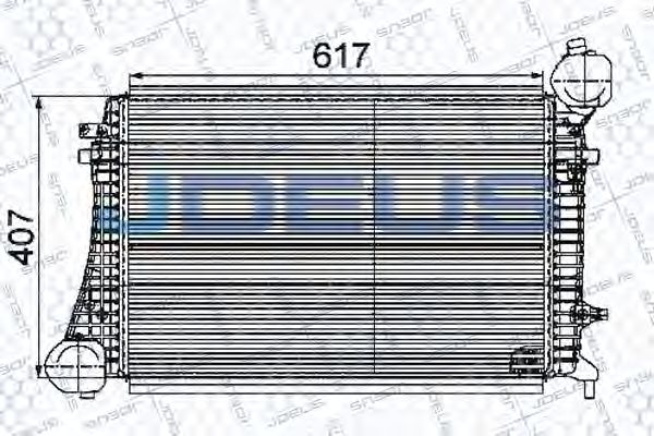 Intercooler, compresor