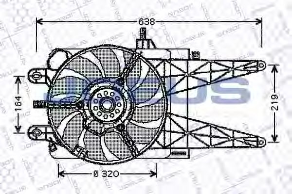 Ventilator, radiator