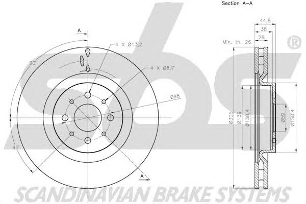 Disc frana