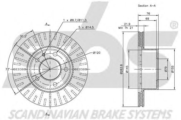 Disc frana