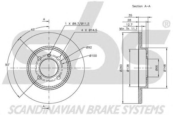 Disc frana