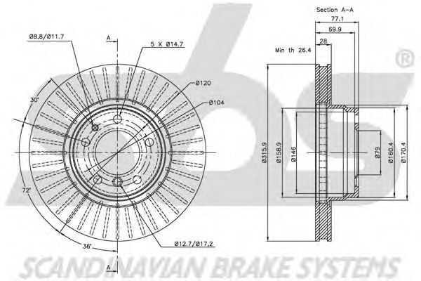 Disc frana