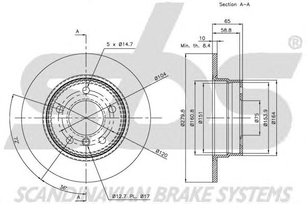 Disc frana