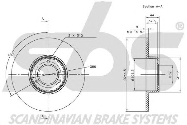 Disc frana