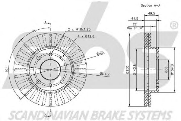 Disc frana