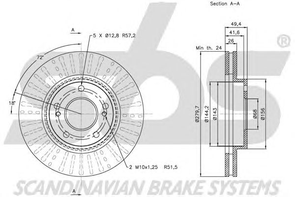 Disc frana