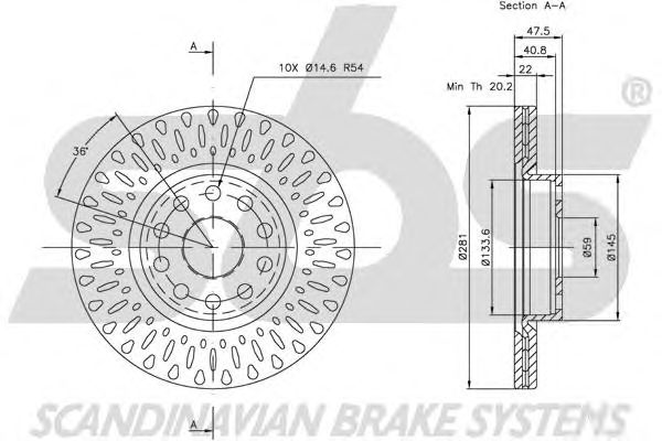 Disc frana