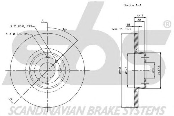 Disc frana