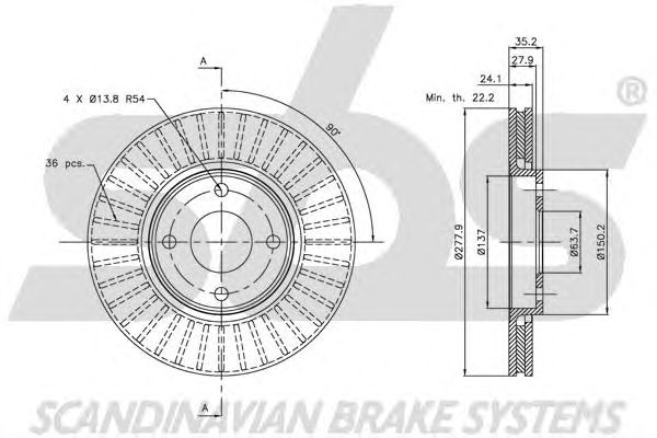 Disc frana