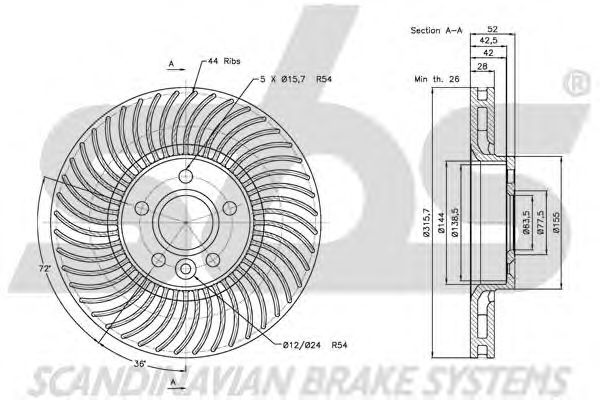 Disc frana