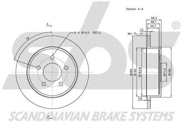 Disc frana