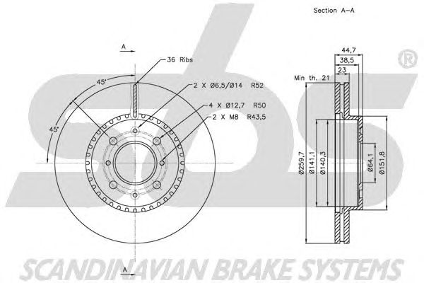 Disc frana HONDA CIVIC