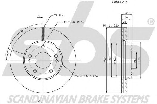 Disc frana