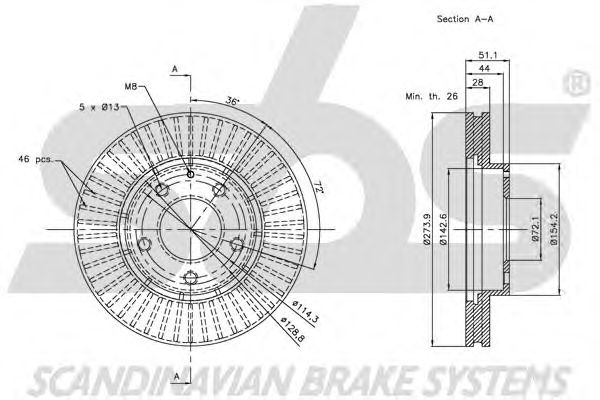 Disc frana