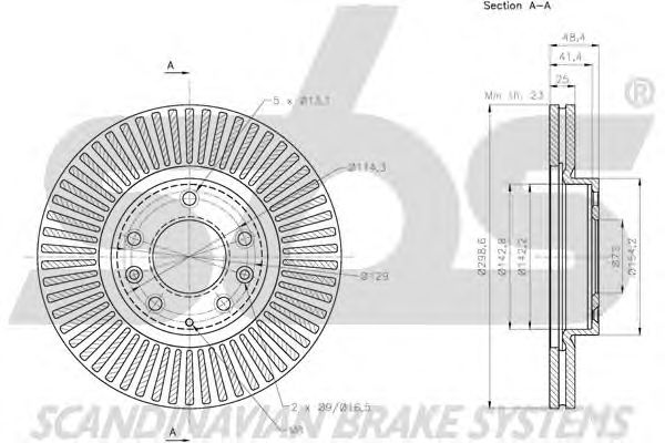 Disc frana