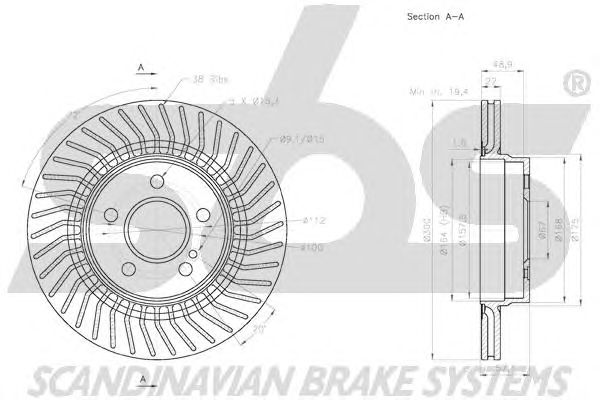 Disc frana