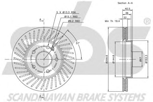 Disc frana