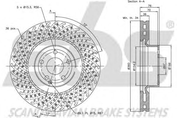 Disc frana