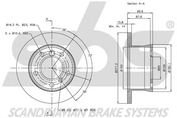 Disc frana