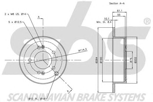 Disc frana HYUNDAI SANTA FE/TRAJET